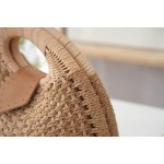 New Women's Straw Tote Bag — Spring Fashion Woven Bag, Casual Beach Tote, Simple Shell-Shaped Bag